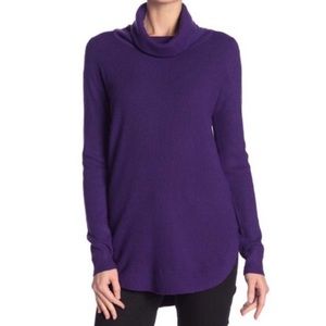 cozy turtleneck tunic sweater